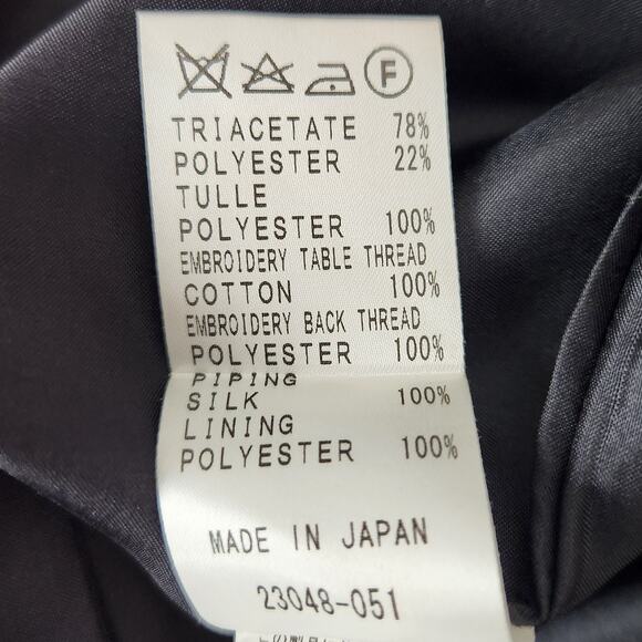 Vintage 49 AV by Junko Shimada Black Sheath Dress W/ Pockets Made in Japan - Picture 6 of 7